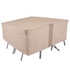 Modern Leisure Monterey Rect/Oval Patio Table & Chair Set Cover, 1 in. L x 7 in. W x 35 in. H, Beige 2946